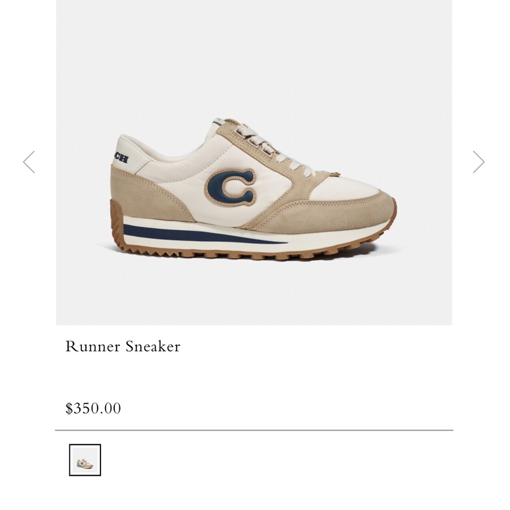 Coach  runner sneakers